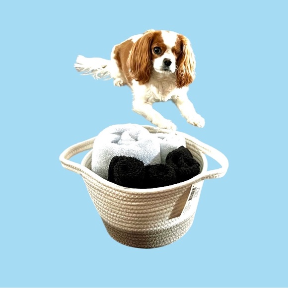 Target Handled Rope Baskets, Multi functional Storage Decor - Picture 2 of 5